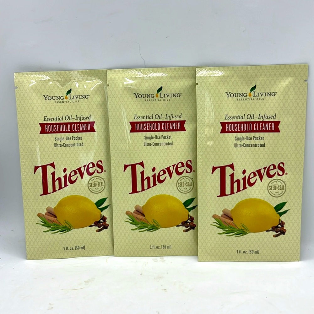 Three Packets of Thieves Household Cleaner Ultra Concentrated Plant Based EO NIB